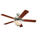 52" Ornate 5 Blade Ceiling Fan