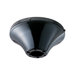 Semi Flush Mount Heavy Duty Canopy in Gloss Black