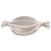 Handmade Decorative Sweet Snack Container in Bright Silver
