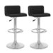 CorLiving Low Back Adjustable Barstool (Set of 2)
