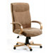 Guildford Suede Effect Executive Armchair in Cappucino