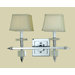 Cluny Two Light Wall Sconce in Polished Chrome
