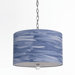 Horizons Water Color Coast 3 Light Drum Pendant