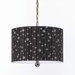 Candice Olson Drizzle 3 Light Drum Pendant