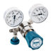 - 4000 PSI High Delivery Pressure Single Stage Brass Pressure Regulator With 3000 PSI Maximum Rated Inlet Pressure And Relief Valve Port, CGA-350