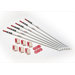 12&rsquo; Spring Loaded Pole 6-Pack