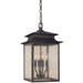 Sutton 12" Hanging Pendant in Rust