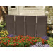 4 Panel Resin Wicker Outdoor Screen