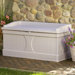 Resin 99 Gallon Deck Box with Seat