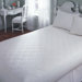 Cotton Mattress Pad in White