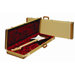 Deluxe Stratocaster / Telecaster Case with Red Plush Interior