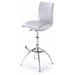 Barstool 60 Adjustable Barstool in White