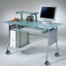 Protable Glass Computer Desk
