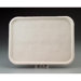Savaday Molded Fiber Flat Food Tray in White