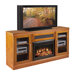 Transitional 70" TV Stand with Electric Fireplace