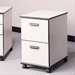 Solutions Two-Drawer Mobile File Cabinet