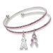 MLB 2013 Breast Cancer Awareness Support Charm Bracelet