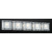 Corteo Five Light Vanity Light  in Polished Chrome