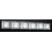 Corteo Six Light Vanity Light  in Polished Chrome