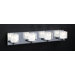 Glacier Vanity Light  in Polished Chrome
