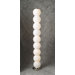 Snowman Nine Light Floor Lamp in Satin Nickel