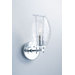 Wrap  Wall Sconce in Polished Chrome