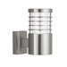 Outdoor Light Wall Bracket in Satin Silver