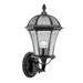Capri One Light Outdoor Wall Lantern in Cast Aluminium