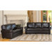 Bliss Leather Sofa and Loveseat Set