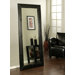 Allure Bicast Leather Floor Mirror