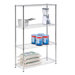Four Tier Shelving Unit in Chrome