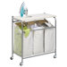 Ironing and Sorter Combo Laundry Center in Natural/Silver