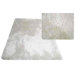 Super Shag White Rug