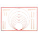 Baking Mat with Measurements