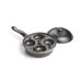 3-Piece Non-Stick Egg Poacher / Fry Pan Set