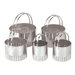 Five Piece Fluted Round Cookie Cutter Set