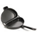 18" Non-Stick Omelette Pan with Lid