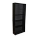 Five Tier Bookcase in Black