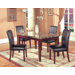 Hazelwood Home 5 Piece Dining Set
