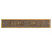 Arch Extension Standard Wall Address Plaque
