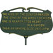 Flora and Fauna Kiss of the Sun Poem Plaque