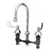 Widespread Medical Bathroom Faucet with Double Handles