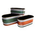 Metal Oblong Planter (Set of 3)