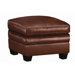 Markdale Leather Ottoman