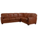 Mathew Leather Sectional B