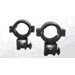 High Dovetail Ring with 1" Inserts in Black