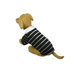 Fashion Collared Striped Polo T-Shirt for Dogs