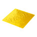 Aqua Plate Mat in Yellow