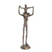 Proud Father with Child in Cast Bronze