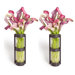 Glass Cylinder Vases (Set of 2)